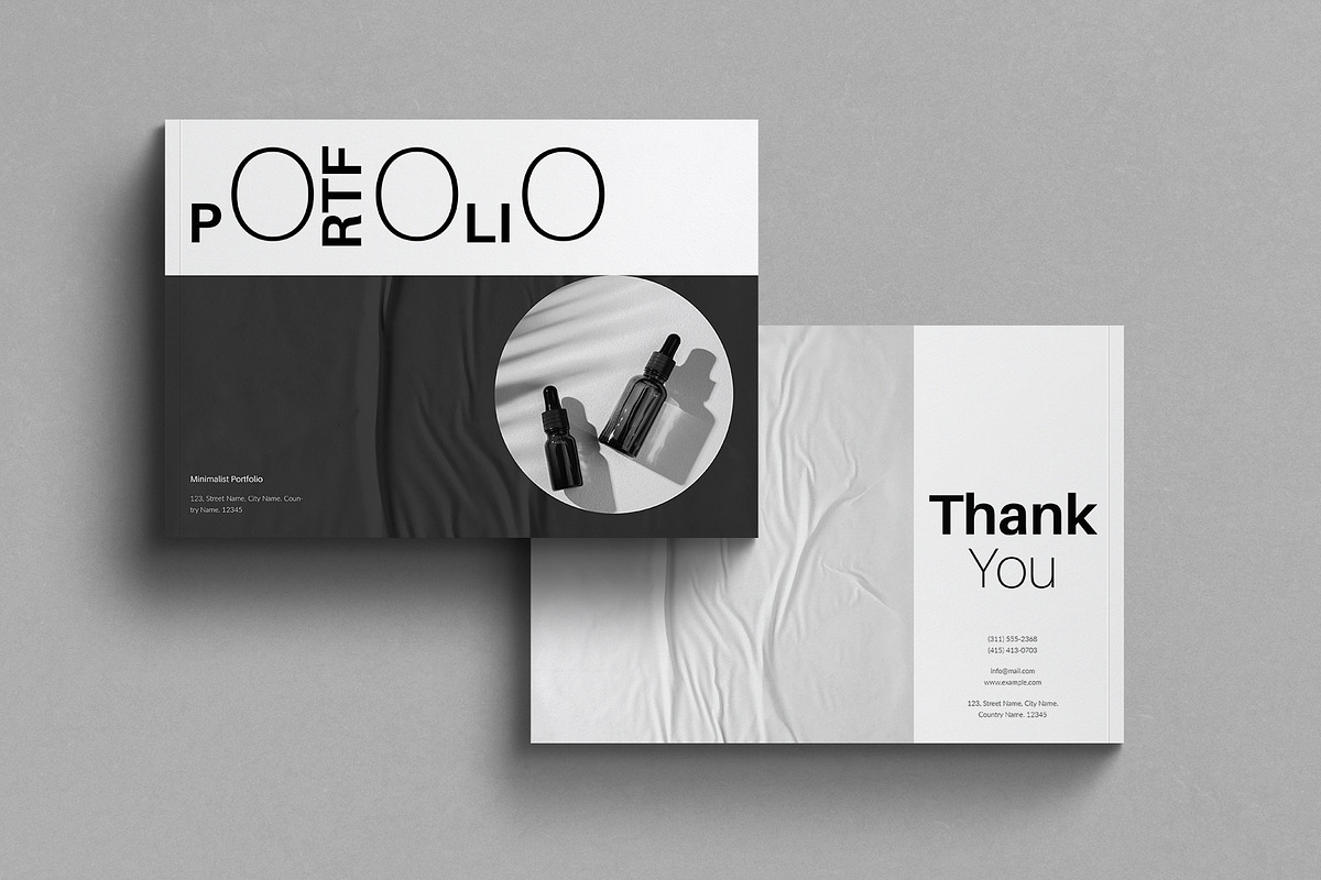 Minimalist Portfolio Landscape, a Brochure Template by E-Type (Photo 7 of 7)