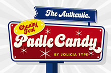 Padle Candy | Chunky Script