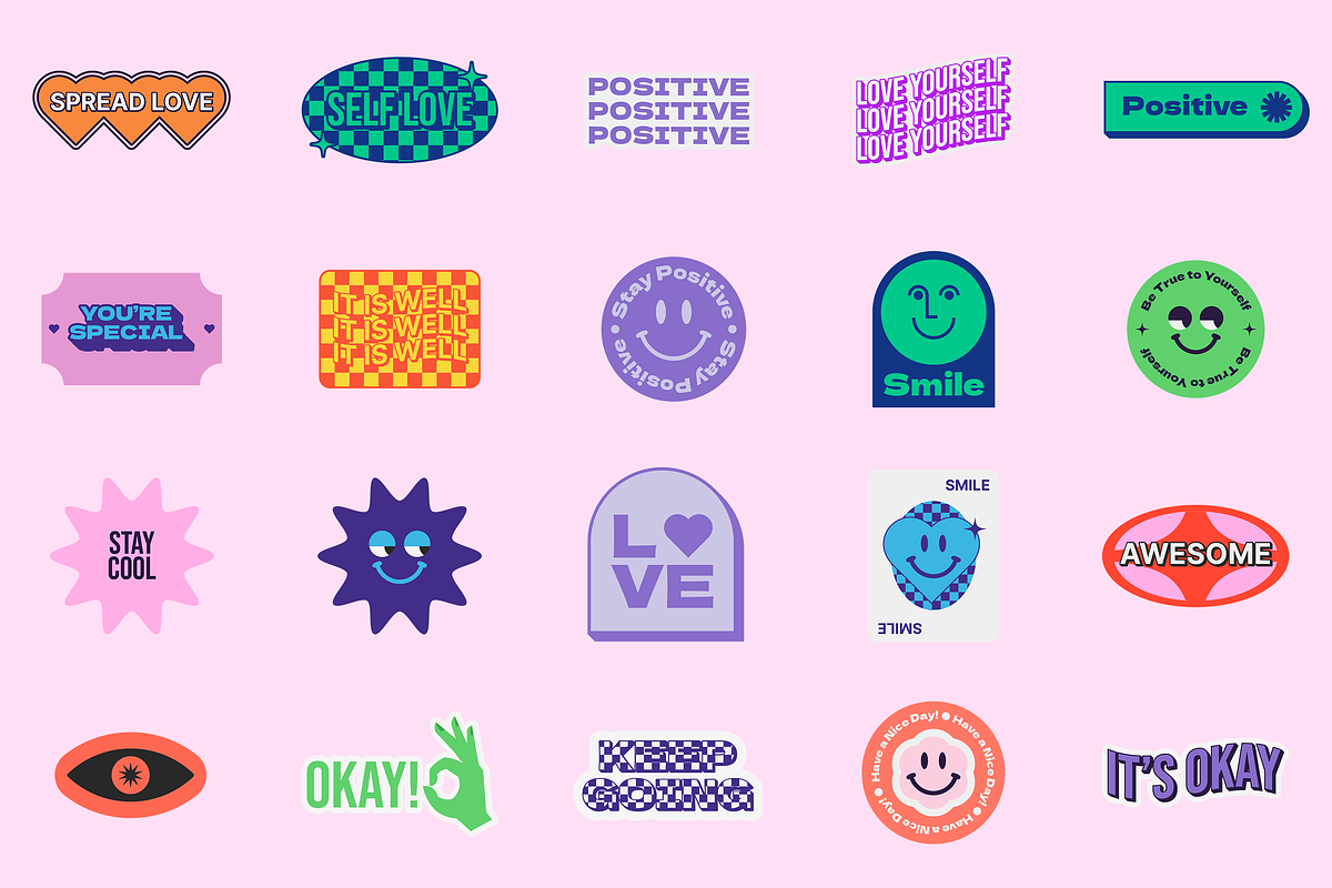 Retro Sticker Pack Vol.4