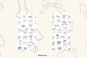 Bows, a Pattern Graphic by AnnaEshka (Thumbnail 2 of 2)