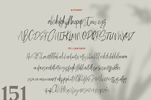 Milles Svg - Unique Handwriting