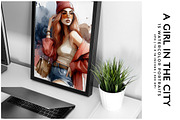 A Girl in The City, a Person Illustration by Digital Art Creations (Thumbnail 7 of 10)