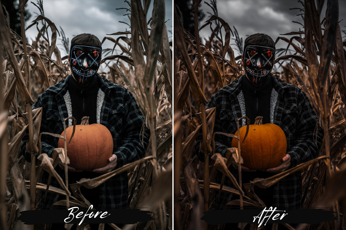 10 Halloween Lightroom Presets, a Preset Add-On by MEPRESETS (Photo 7 of 8)