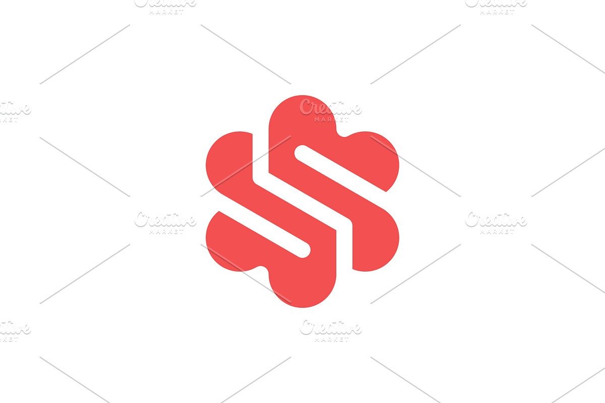 letter S floral modern logo, a Branding & Logo Template by Rasagama Studio