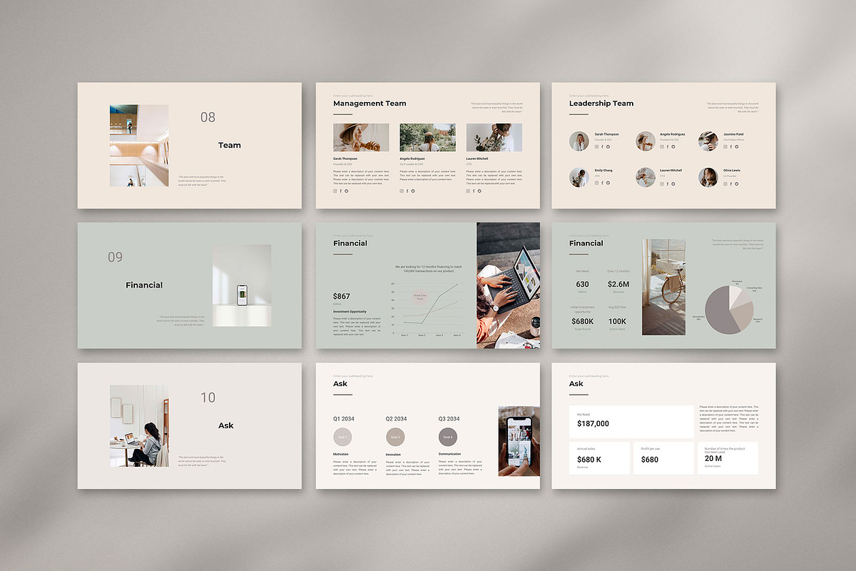 Canva Elevator Pitch Presentation, a Presentation Template by CreativityForest (Photo 6 of 8)
