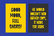 Donut Buffet - Unique Sans, a Sans Serif Font by ErgibiStudio (Thumbnail 4 of 10)