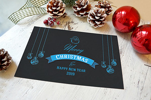 Christmas Greeting Card 2019, a Card Template by Minimalist Studio