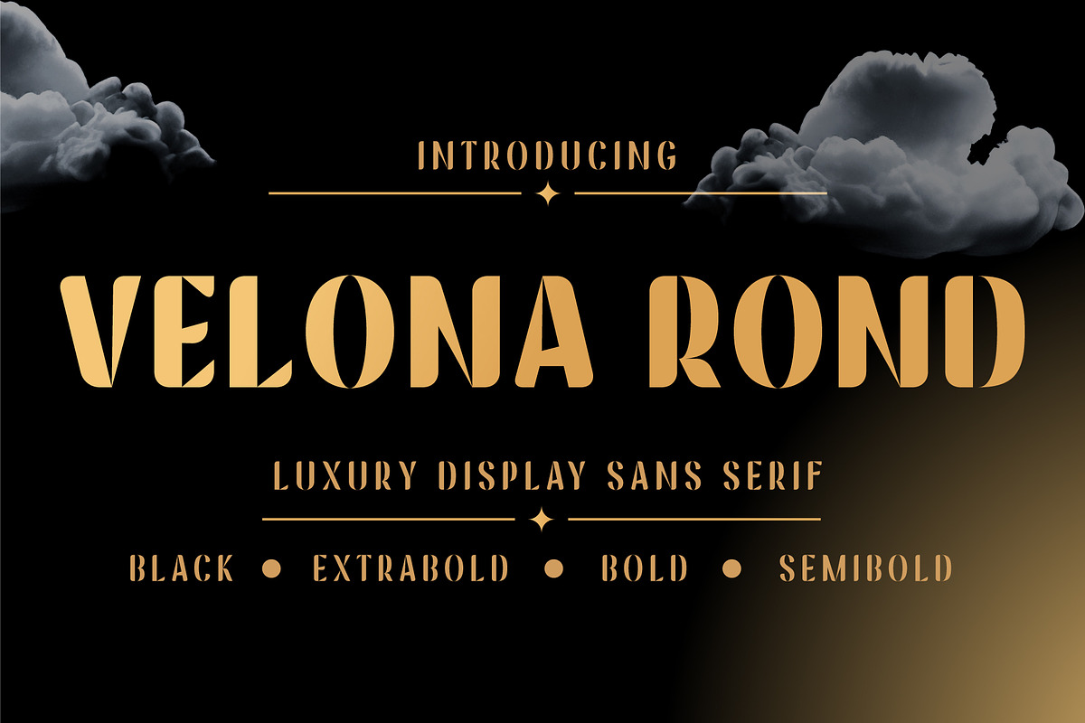 Velona Rond, a Sans Serif Font by Reza Studio (Photo 1 of 8)
