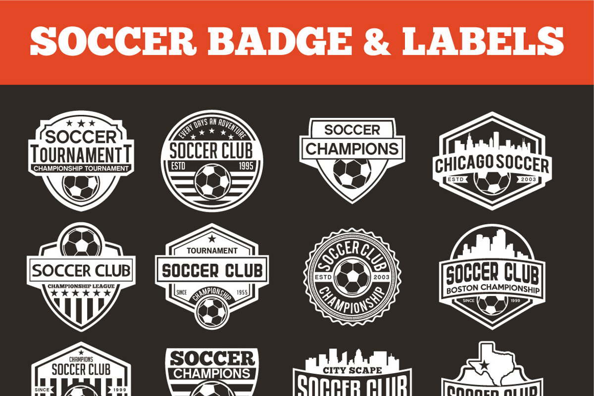 SPORTS BADGES AND LOGO BUNDLE, a Branding & Logo Template by shazi (Photo 6 of 31)