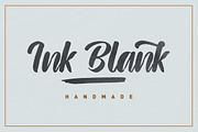 Ink blank brush font, a Script Font by Franstudio (Thumbnail 1 of 7)