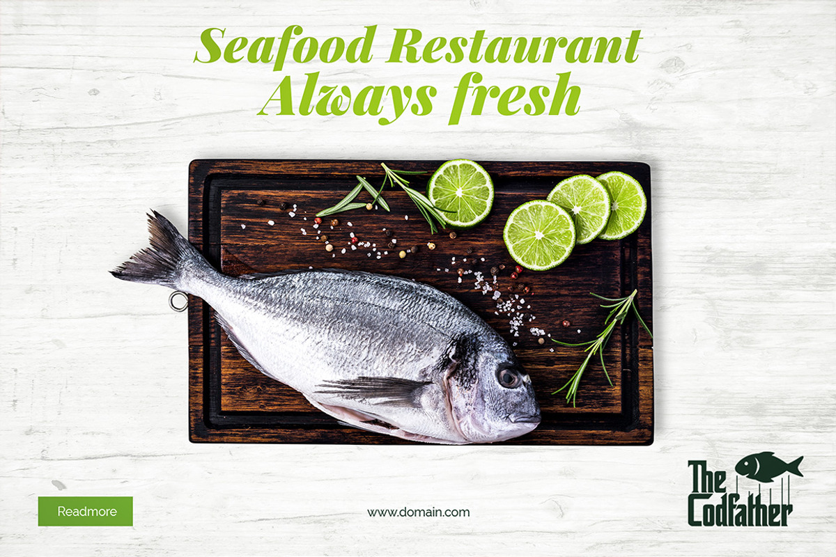Seafood Scene and Mockup Creator, a Product Mockup by relineo.mock-ups (Photo 6 of 6)