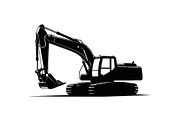 Excavator Construction Vector Bundle, an Illustration by Amazin_art (Thumbnail 46 of 51)