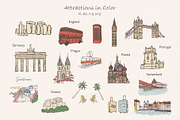 Our Honeymoon in Europe. Doodles., an Object Illustration by Designwork (Thumbnail 6 of 9)