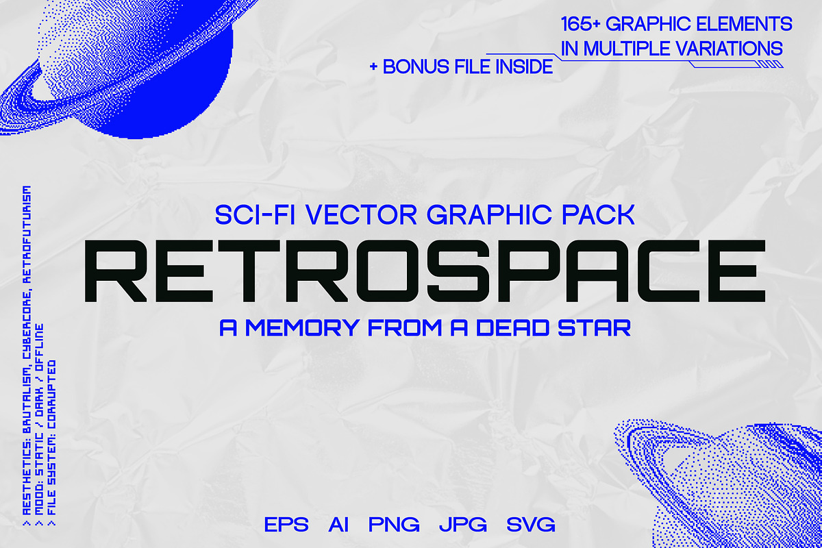 RETROSPACE/ Sci-Fi Graphic Pack, an Object Graphic by ALICE_SHOP.EXE (Photo 1 of 5)