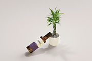 7 in 1 Amber Glass Cosmetic Bundle, a Cups & Container Mockup by pmvch (Thumbnail 75 of 106)