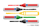 Thick & Dry Marker Brushes, a Brush Add-On by Side Project (Thumbnail 4 of 6)
