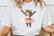 Pink Cat Ballerina Clipart, an Illustration by Rose Art (Thumbnail 6 of 8)