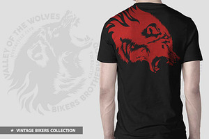 WOLVES - Bikers Logos