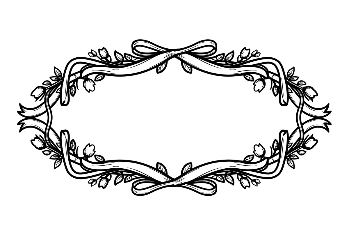 Elegant Floral Frame Vector Bundle, an Illustration by Gfx_Store (Photo 27 of 31)