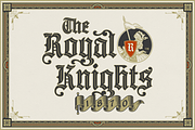 NS Philapost Inlines, a Blackletter Font by Novisouldado (Thumbnail 7 of 8)