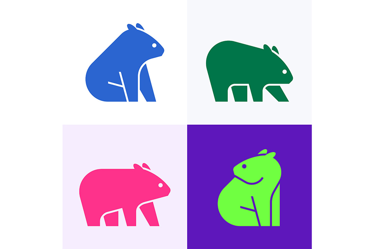 Wombat Logo, a Graphic by NataliiaVolyk (Photo 3 of 6)