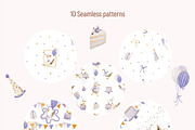 Fun Goose Birthday Party Clipart, an Object Graphic by NikiArts (Thumbnail 6 of 9)