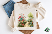 Whimsical Summer Pathway Clipart, an Illustration by Craft Nest (Thumbnail 9 of 12)