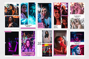 Neon Instagram Stories, a Social Media Template by Social Corner Graphics (Thumbnail 8 of 8)
