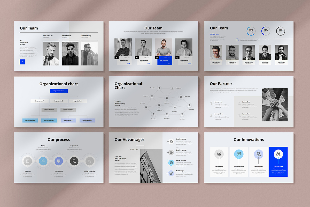Minimal Business Google Slides, a Presentation Template by GenerousArt (Photo 10 of 18)
