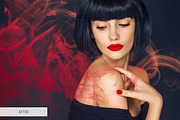 Red Smoke Photoshop Overlays, a Plug-in Add-On by FixThePhoto (Thumbnail 32 of 34)