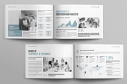 Annual Report Template Landscape, a Brochure Template by E-Type (Thumbnail 7 of 13)