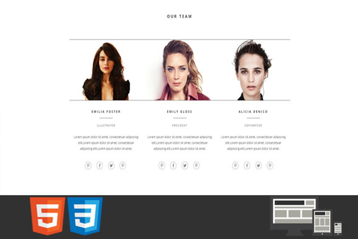 Remedy One/Multi Page HTML Template, a HTML Template by earthquake (Photo 5 of 7)