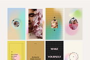 Lo Fi Instagram Posts & Stories, a Social Media Template by TheFisherCreative (Thumbnail 11 of 21)