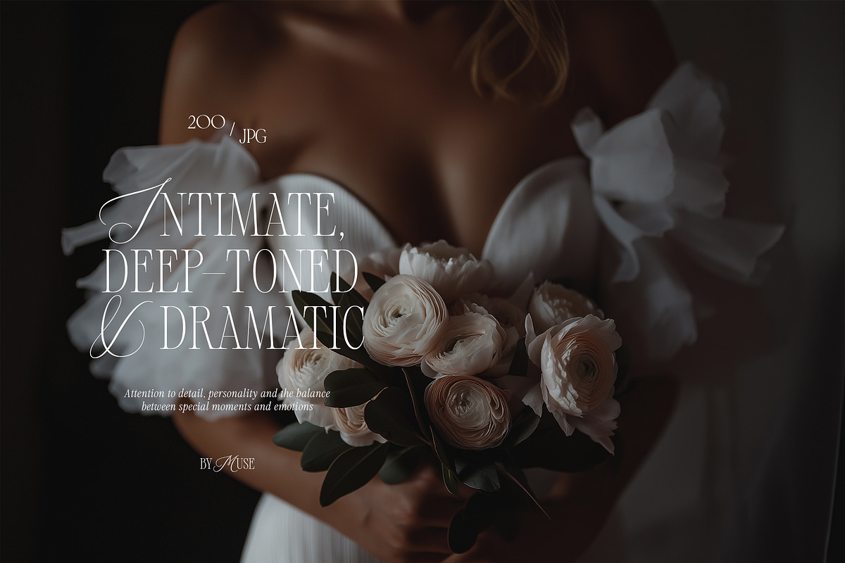 Noir Et Noir 200 Wedding Photos, a Beauty & Fashion Photo by Muse Mockups (Photo 14 of 30)