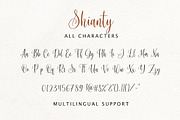 Shianty Script - Elegant, a Script Font by CreateBigSupply (Thumbnail 5 of 8)