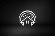 Minimalist Cleaning House Logo, a Branding & Logo Template by Luxury Logos (Thumbnail 2 of 4)