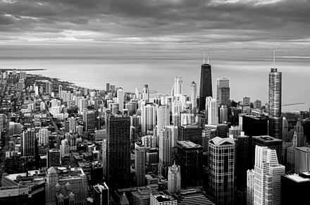 Chicago in Black and white, an Architecture Photo by rarrarorro