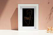 LINE ART COLLECTION BLACK FEMALE, a Healthcare Illustration by ArtOLB (Thumbnail 2 of 10)