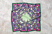Mint & Amethyst Paisley Scarf, an Object Graphic by ilustrinna (Thumbnail 2 of 7)