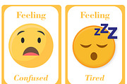 Feelings Flash Cards for Kids, a Card Template by DigitalsDesigns (Thumbnail 3 of 4)