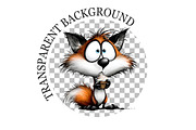 Whimsical Quirky Fox Clipart, a Seasonal Illustration by Rose Art (Thumbnail 5 of 7)