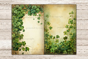 St. Patrick's Day Junk Journal Page, a Seasonal Illustration by GlamArtZhanna (Thumbnail 7 of 10)