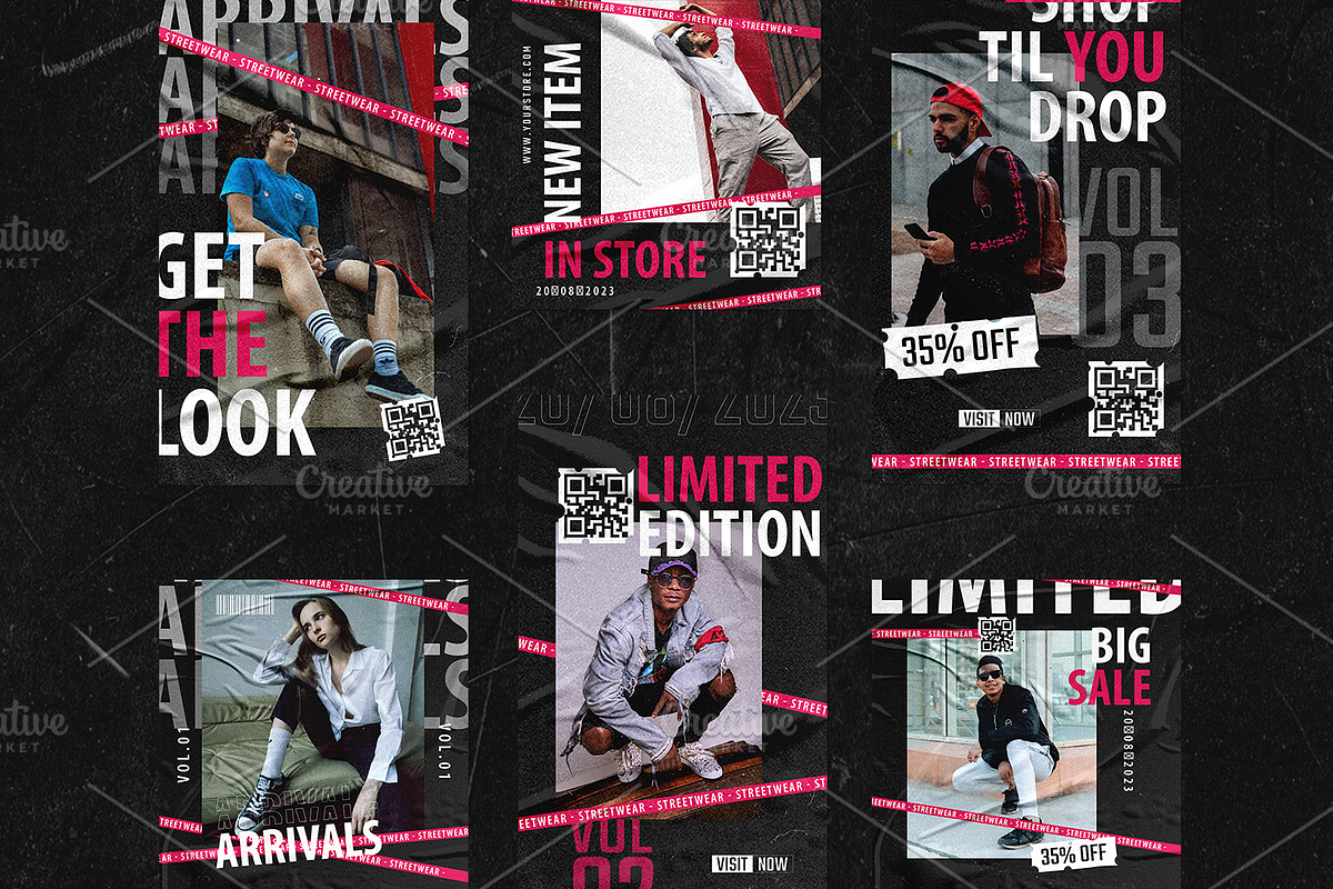 Fashion Instagram Template - Grantex, a Social Media Template by Gibcreat (Photo 2 of 4)