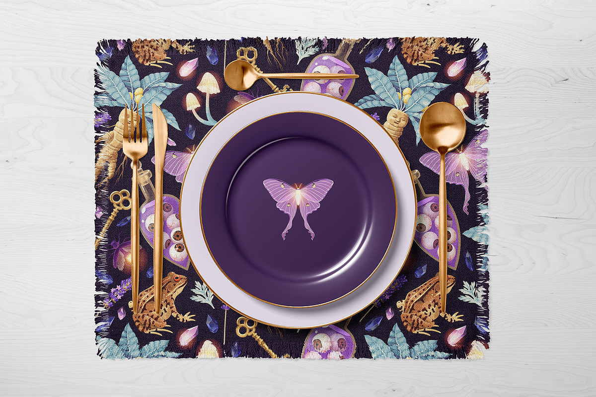 Witchcraft Patterns, a Pattern Graphic by GreyLilac (Photo 5 of 10)