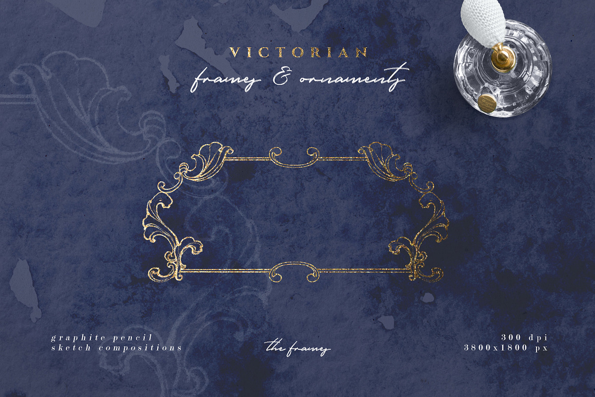 Victorian Frames & Ornaments, an Illustration by Aquarellina (Photo 11 of 27)