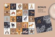 Boho Christmas horses and unicorns, an Object Graphic by yttadesign (Thumbnail 15 of 15)