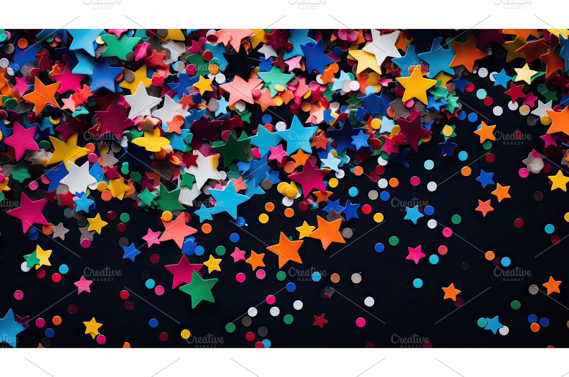 table star dots ai generated, an Abstract Photo by pikepicture