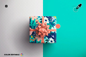 Small Party Gift Mockup