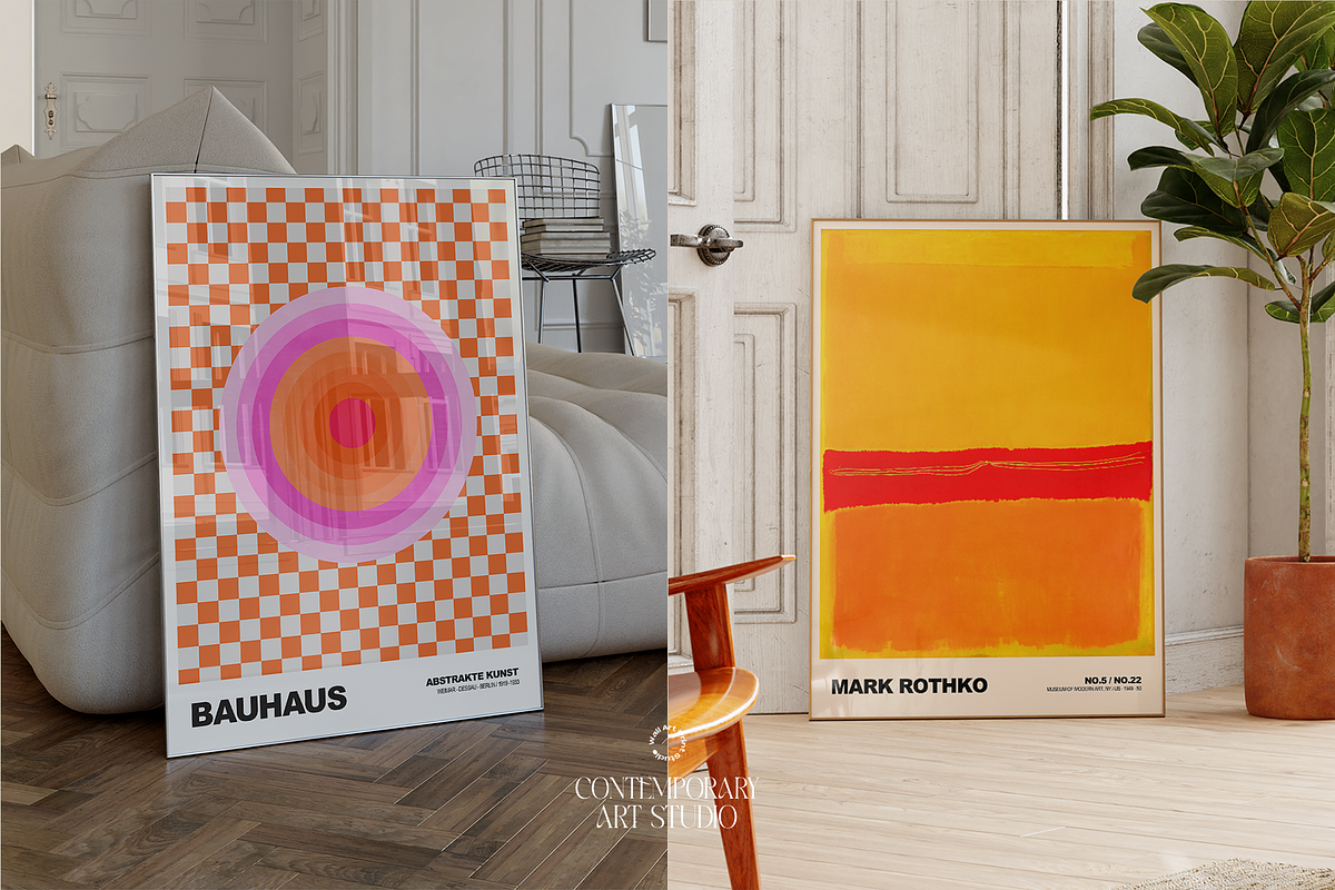 Contemporary Art Bundle 1, a Graphic by Wall Art Print Studio (Photo 37 of 37)