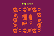 Quick Skull - Decorative font, a Sans Serif Font by Brown Cupple (Thumbnail 6 of 7)